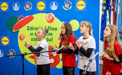 Lidl Hrvatska partner projekta - Zdravo i fino