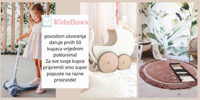 KidsBoxx - Veliki izbor proizvoda za bebe i djecu na jednom mjestu