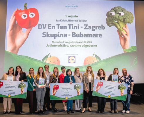 Više od 3.000 djece u 150 odgojnih skupina sudjelovalo u projektu Lidla Hrvatska i Mliječnog Zuba - Jedimo održivo, rastimo odgovorno