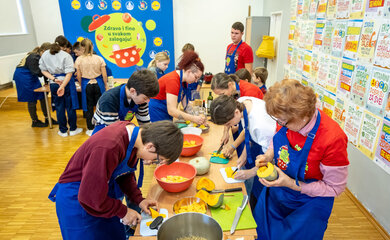 Savez društava Naša djeca i Lidl Hrvatska održali prvu radionicu kuhanja za djecu Zdravo i fino