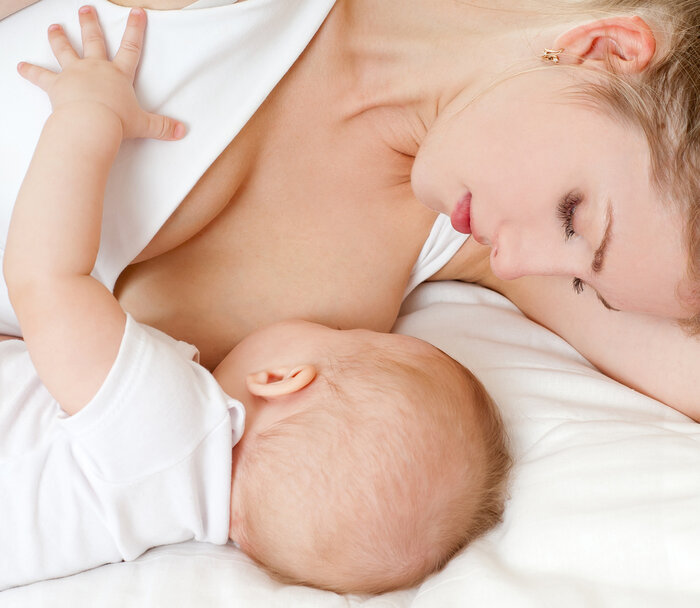 Dojenje - Ispravan položaj bebe